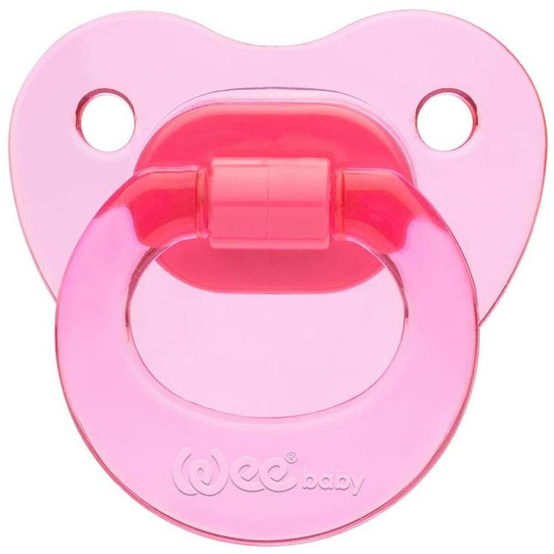 Wee Baby -Candy Body Orthodontic Soother 18 Months+ Pack of 4, Assorted Colors