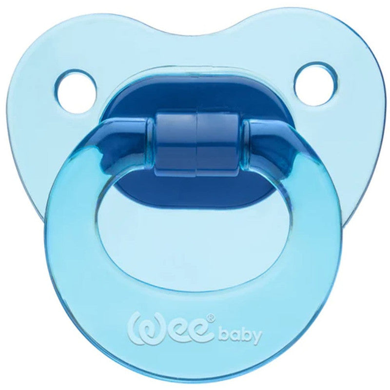 Wee Baby -Candy Body Orthodontic Soother 0-6 Months  Pack of 4, Assorted Colors