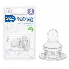 Weebaby - Silicone Orthodontic Teat Slow Flow 0-6 Months