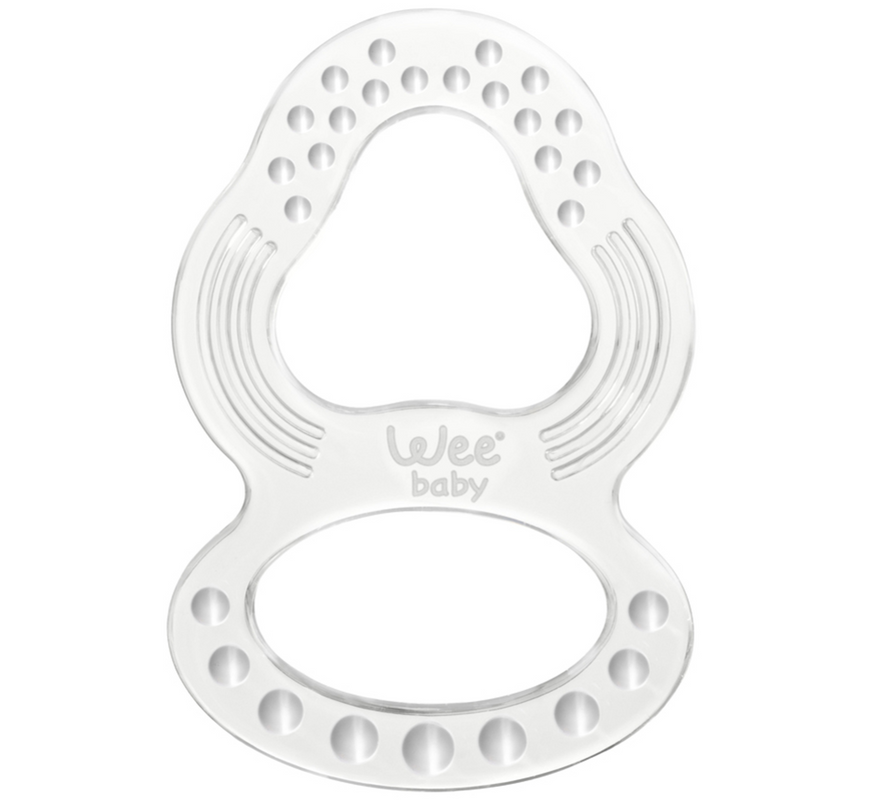 Wee Baby - Silicone Teether Transparent Assorted Animals