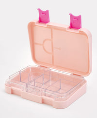Bonfino Lunch Box, Cake Theme, Easy to Carry, Leak-Proof Lid, Microwave Safe, 3 Years+, 22 x 15.5 x 5cm - Pink_2