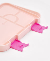 Bonfino Lunch Box, Cake Theme, Easy to Carry, Leak-Proof Lid, Microwave Safe, 3 Years+, 22 x 15.5 x 5cm - Pink_5