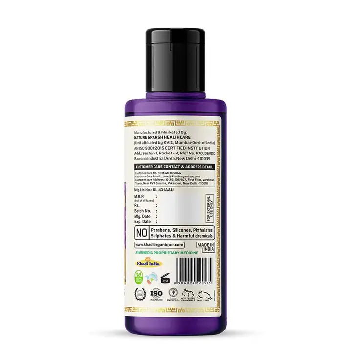 Khadi Organique Lavender & Ylang Ylang Body Wash SLS & Paraben free 210ml