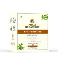 Khadi Organique Natural Brown Henna 100g_1