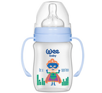 وي بيبي - مجموعة زجاجات الرضاعة كلاسيك بلس لحديثي الولادة - للأولاد_1