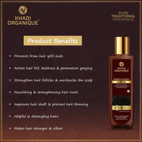 Khadi Organique Onion black seed hair oil (Mineral Oil Free) 200ml_4