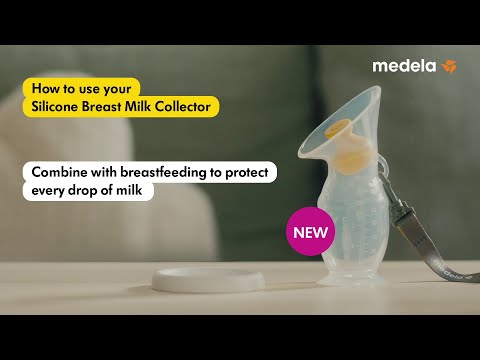 Medela - Silicone  Breast Milk Collector