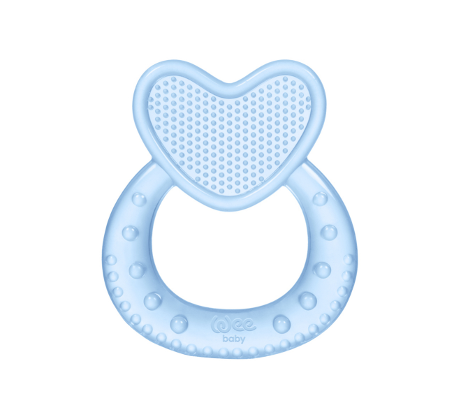 Wee Baby - Heart Shaped Silicone Teether Assorted