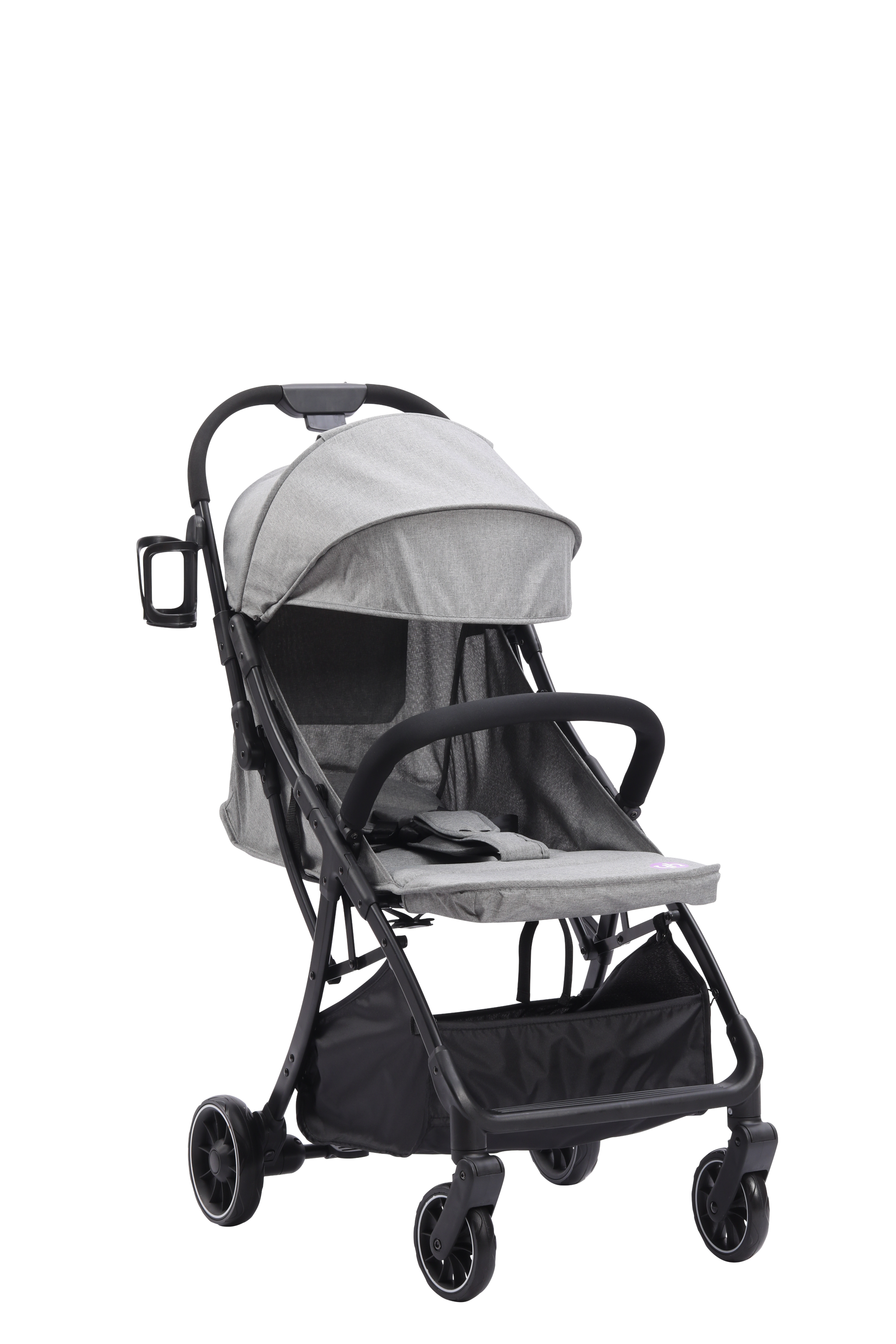 Hababy Premiun Cabin Stroller   Light Gray  Y1G