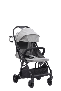 Hababy Premiun Cabin Stroller   Light Gray  Y1G_2