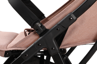 Hababy Premiun Cabin Stroller - Light Khaki - Y1K_6