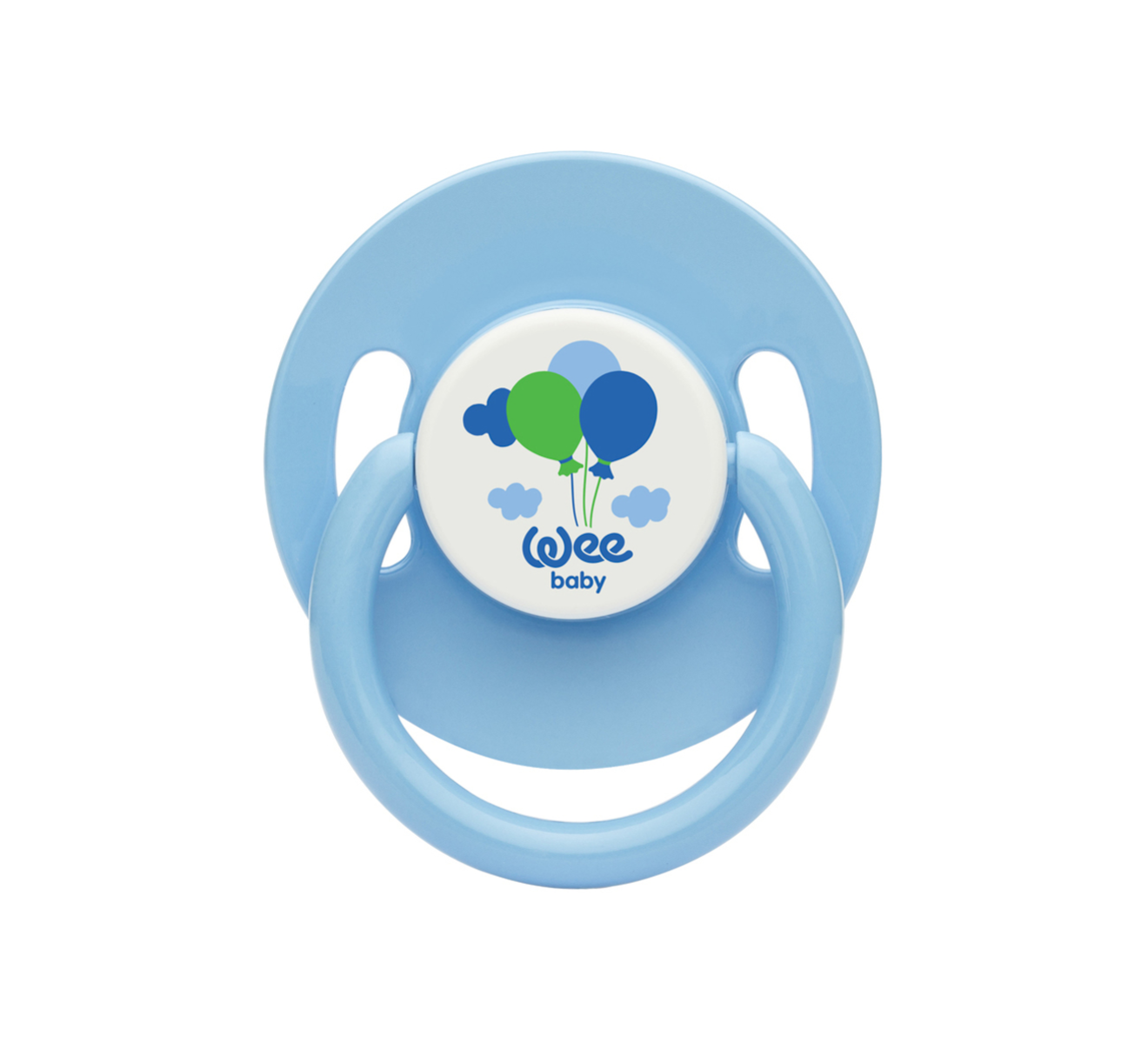 wee-baby-opaque-round-body-round-teat-soother-18-months