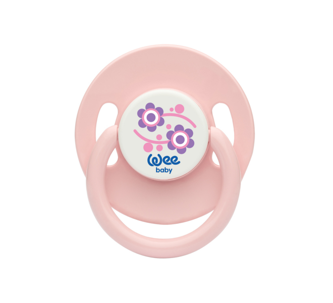 Wee Baby - Opaque Round Body Round Teat Soother 18 Months+