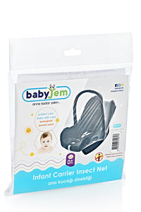 Babyjem Infant Carrier Insect Net, White, 0 Months+_6