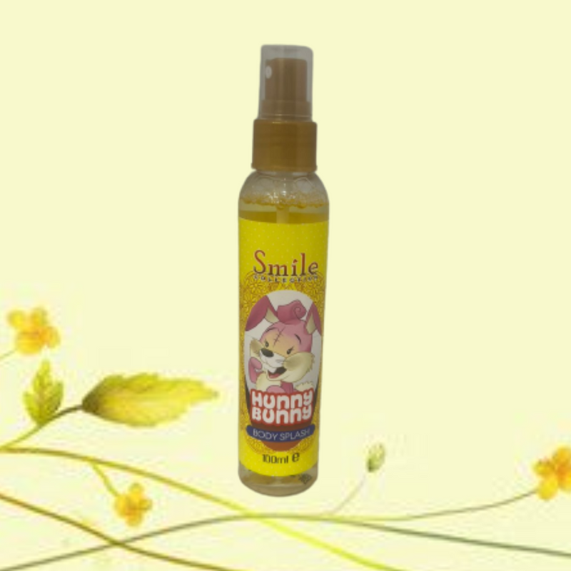 Smile 100ml Hunny Bunny Body Mist for Kids, 1+ Year, Multicolour