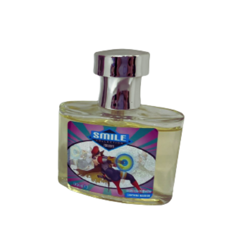 Smile 50ml Lightning Warrior Perfume for Kids, 1+ Year, Multicolour