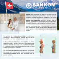 Sankom - Patent Premium Bra With Lace, Beige_12