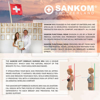 Sankom - Patent Premium Bra With Lace, Ivory_12