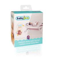 Babyjem 5-Piece Folding Bath Set for Babies, Newborn, Blue, 0 Months+_4