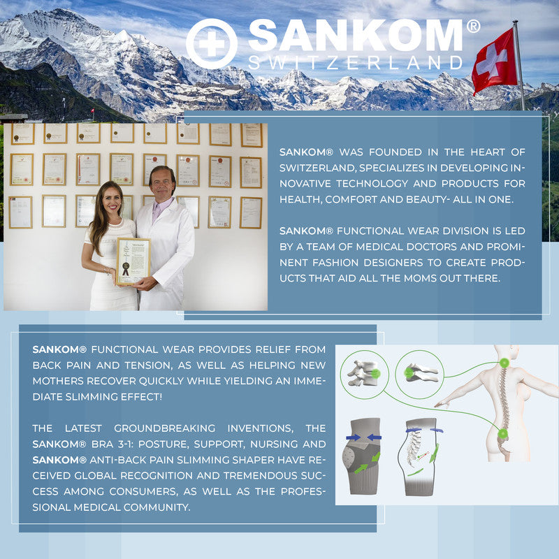 Sankom - Patent Cooling Effect Shaper, Beige