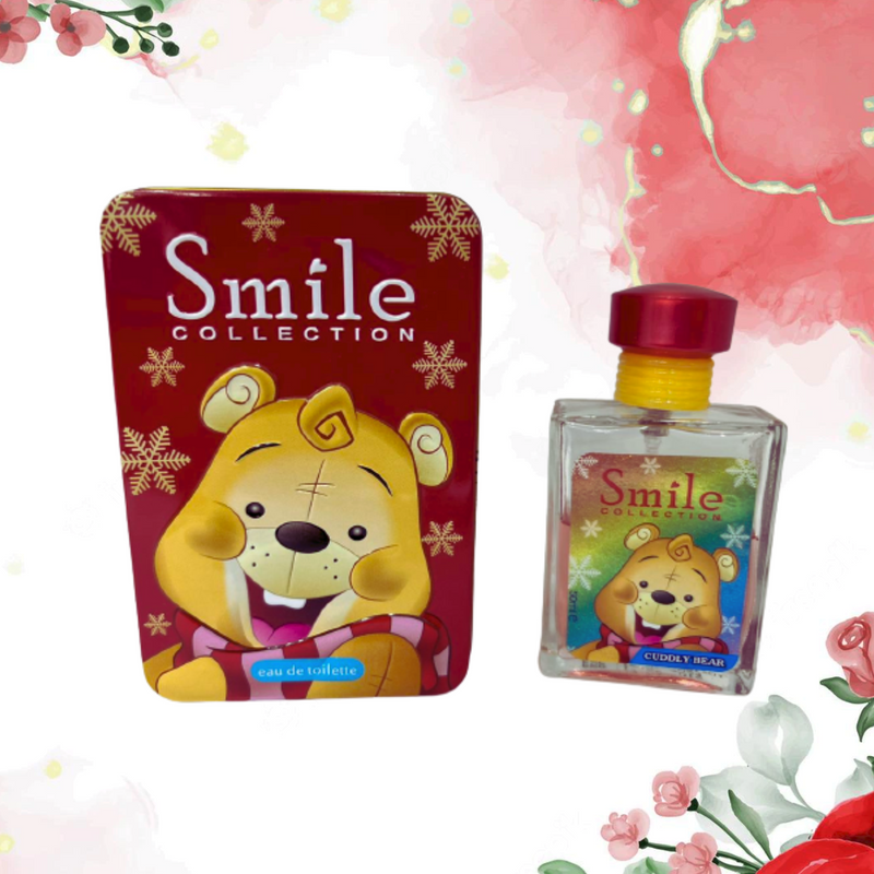 Smile 50ml Cuddly Bear Perfume for Kids, 1+ Year, Multicolour