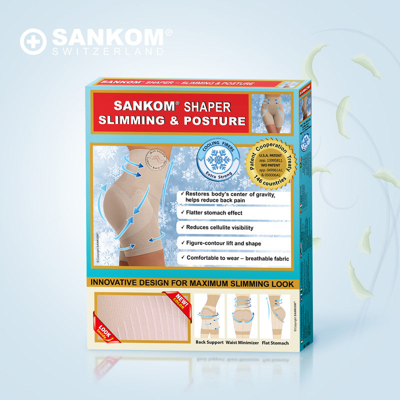 Sankom - Patent Cooling Effect Shaper, Beige