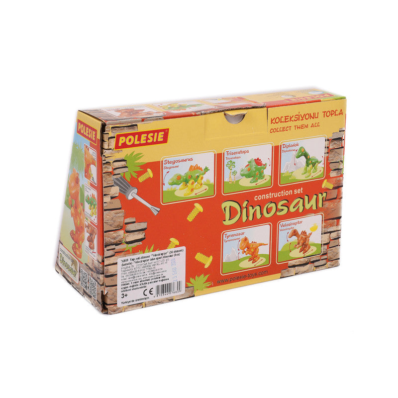 Polesie - Velociraptor take-apart dinosaur (box)