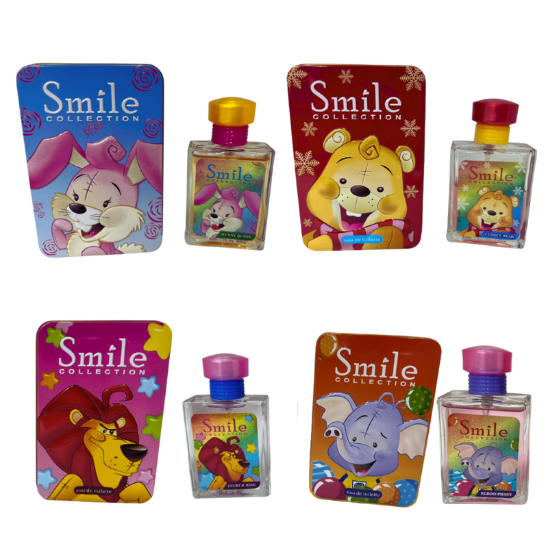 Smile 50ml Cuddly Bear Perfume for Kids, 1+ Year, Multicolour