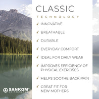 Sankom - Patent Classic Bra For Back Support, Beige_4