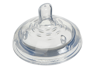 Vital Baby Nurture Breast Like Feeding Teats for Fast Flow, 2-Piece, Clear, 6 Months+_