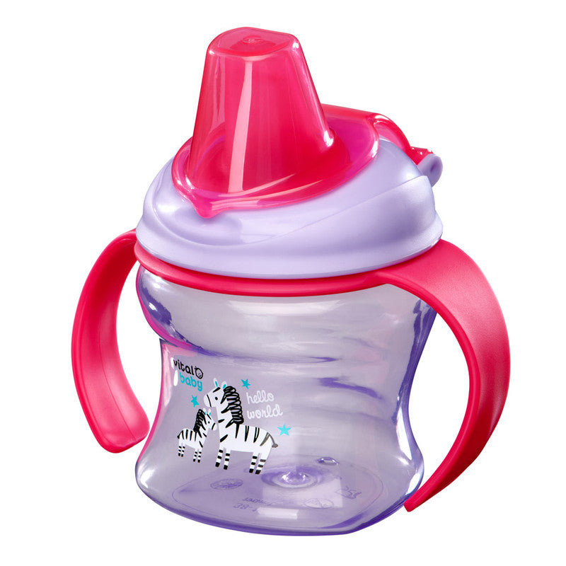 Vital Baby Hydrate Little Sipper With Removable Handles 190ml, 4 Months+