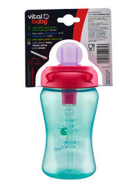 Vital Baby Hydrate Sippy Straw 340ml, 12 Months+