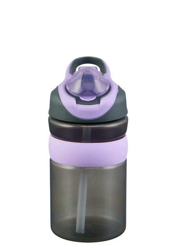 Vital Baby Hydrate Kids Flip Spout Bottle 80ml, Grey & Purple, 18 Months+