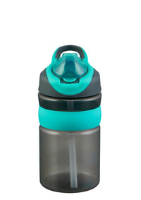 Vital Baby Hydrate Kids Flip Spout Bottle 380ml, Grey & Blue, 18 Months+