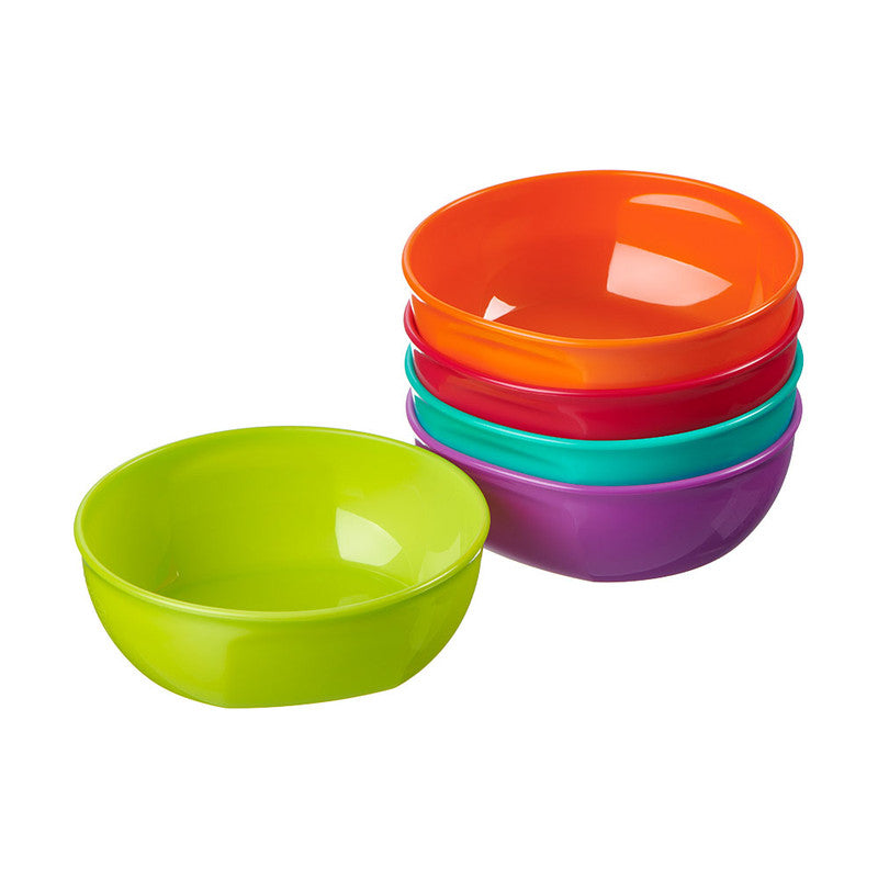 Vital Baby Nourish Perfectly Simple Bowls, 5-Piece, Multicolour, 6 Months+