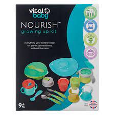 /arvital-baby-nourish-growing-up-kit-14-piece-turquoise-9-months