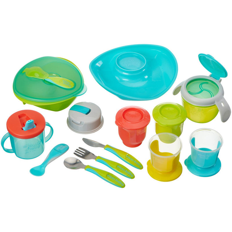 Vital Baby Nourish Growing Up Kit, 11-Piece, Turquoise, 9 Months +