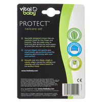 Vital Baby Protect Nailcare Set, 3-Piece, White, 0 Months+_2