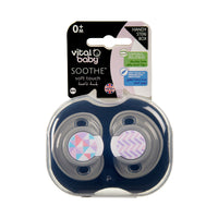 Vital Baby Soothe Soft Touch Handy Steri Box for 0+ Girls, 2-Piece, Multicolour, 0 Months+