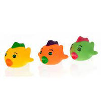 Vital Baby 3-Piece Splash Bath Toys Set - Fishes -  6+ Months, Multicolour_1