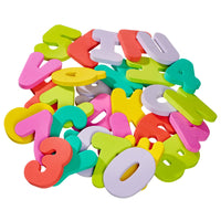 Vital Baby 36-Piece Splash Alphabet & Numbers Baby Bath Toy Set, 12+ Months, Multicolour_