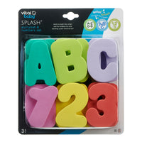 Vital Baby 36-Piece Splash Alphabet & Numbers Baby Bath Toy Set, 12+ Months, Multicolour_3