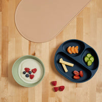 Vital Baby NOURISH Silicone Suction Plate - Moody Blue_6