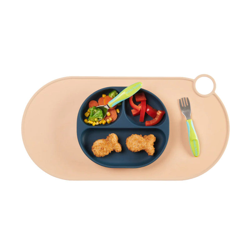 Vital Baby NOURISH Silicone Grippy Mat - Sweet Butterscotch