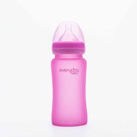 Everyday Baby - Glass Heat Sensing Baby Bottle - 240ml_