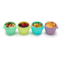 melii Baby Food Containers - Versatile Multi Colored Pods for Portioning, Snacking, and Beyond - BPA Free, Airtight, Stackable for On-the-Go Convenience. Perfect for Babies, Toddlers, Kids_2