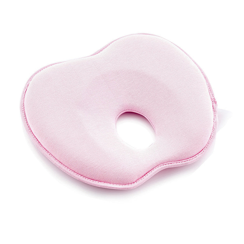 Babyjem Flat Head Pillow, 0-6 Months, Pink