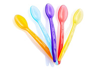 Babyjem Transparent Cup Spoon, 5 Pieces, 4+ Months, Multicolour_2