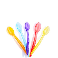 Babyjem Transparent Cup Spoon, 5 Pieces, 4+ Months, Multicolour_