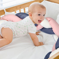 Babyjem Plush Crib & Bed Side Protector, 0 Months+_4